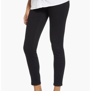 1822 Denim Ankle Skinny Belly Band Jeans Sz. 25 - Black